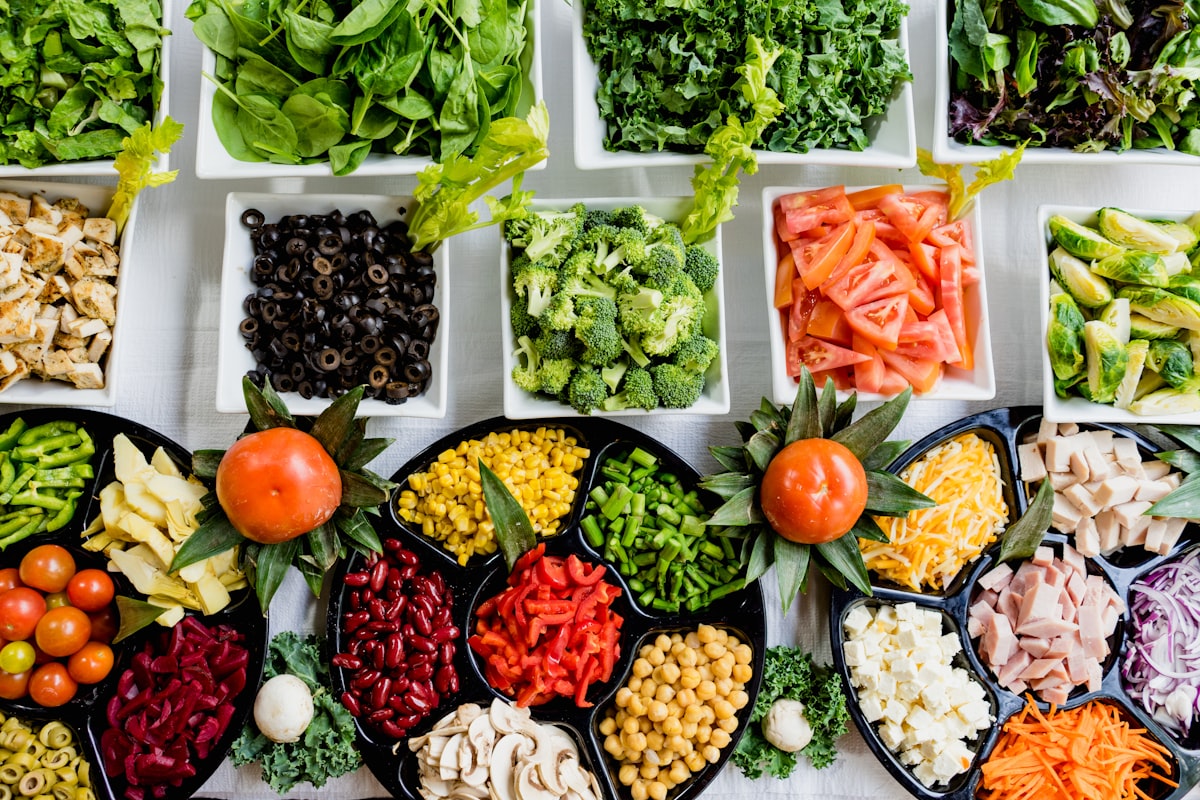 Fresh ingredients for nourishing meals
